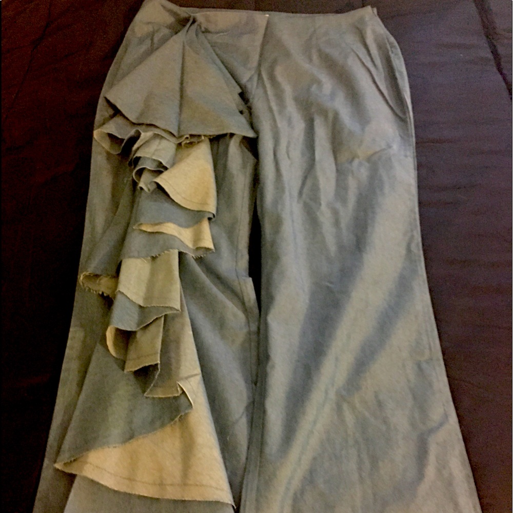 Woman’s denim Bellbottom pants